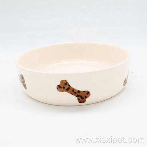 Custom Ceramic Animal Dog Food Bowl for Dogs